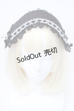 画像2: LOLITA / ヘッドドレス  黒 S-25-11-06-007-LO-ZA-AS-ZS