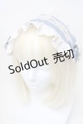 LOLITA / ヘッドドレス  サックス S-25-11-06-008-LO-ZA-AS-ZS