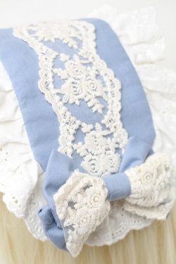 画像4: LOLITA / ヘッドドレス  サックス S-25-11-06-008-LO-ZA-AS-ZS