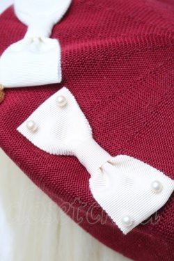 画像4: Emily Temple cute / リボンサークルベレー  赤 S-25-11-06-009-ET-ZA-HR-ZS