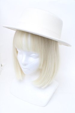 画像1: m petit by misako / サンリオキャラクターズコラボ シナモロール カンカン帽  白 S-25-11-06-010-LO-AC-AS-ZS