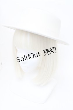 画像1: m petit by misako / サンリオキャラクターズコラボ シナモロール カンカン帽  白 S-25-11-06-010-LO-AC-AS-ZS