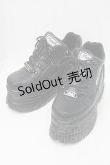 YOSUKE / 厚底スニーカー 24 黒 S-25-11-06-012-PU-SH-HR-ZS