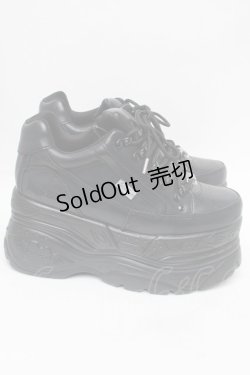 画像4: YOSUKE / 厚底スニーカー 24 黒 S-25-11-06-012-PU-SH-HR-ZS