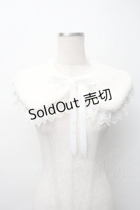 m petit by misako / TT*AM*FFレースレースロリティペット  白 S-25-11-06-014-LO-ZA-AS-ZS