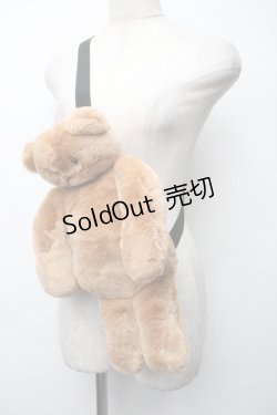 画像1: merry jenny / クマショルダーバッグ  ブラウン S-25-11-06-017-LO-BG-HR-ZS