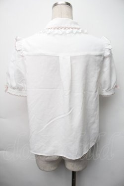 画像2: LIZ LISA / レーススラッシュスリーブブラウス 0 白 S-25-11-06-022-LO-BL-HR-ZS