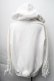 画像2: Secret Honey / 裏起毛ファーうさ耳パーカー  白 S-25-11-06-027-CA-CO-HR-ZS (2)