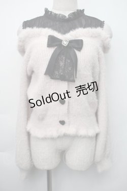 画像1: LIZ LISA / レイヤード風肩あきニット 0 ピンク S-25-11-06-028-LO-TO-HR-ZS