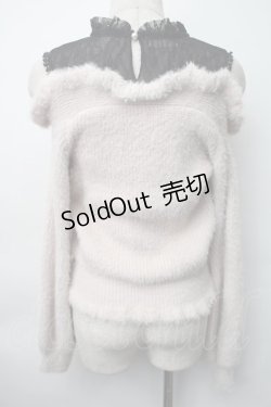 画像2: LIZ LISA / レイヤード風肩あきニット 0 ピンク S-25-11-06-028-LO-TO-HR-ZS