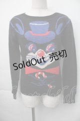 MILK / ラビットニット  黒 S-25-11-06-032-ML-TO-AS-ZS