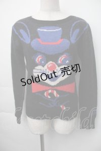 MILK / ラビットニット  黒 S-25-11-06-032-ML-TO-AS-ZS