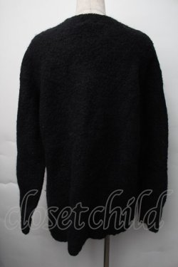 画像1: Candy Stripper / くまフェイスニット  黒 S-25-11-06-034-PU-TO-HR-ZS