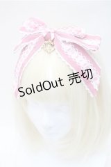 BABY,THE STARS SHINE BRIGHT / Maison de Petite Rubanリボンカチューシャ  ピンク S-25-11-07-004-BA-AC-AS-ZS