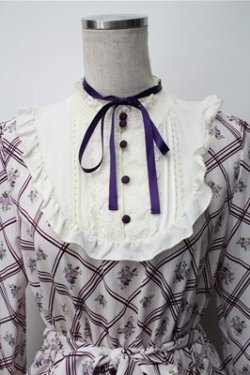 画像3: axes femme / ブロッキングワンピース  ラベンダー S-25-11-07-033-AX-OP-HR-ZS