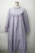 axes femme / ヨーク切替ワンピース  ラベンダー S-25-11-07-034-AX-OP-HR-ZS