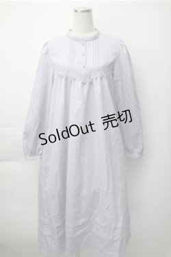 画像1: axes femme / ヨーク切替ワンピース  ラベンダー S-25-11-07-034-AX-OP-HR-ZS