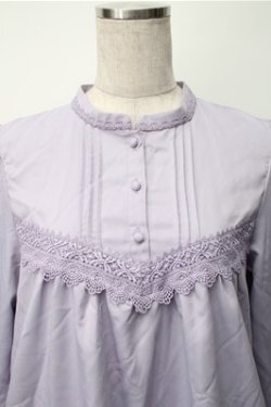 画像3: axes femme / ヨーク切替ワンピース  ラベンダー S-25-11-07-034-AX-OP-HR-ZS