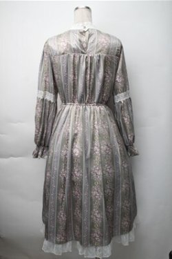 画像2: axes femme / ローズレユール柄ワンピース  ベージュ S-25-11-07-035-AX-OP-HR-ZS