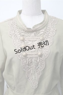 画像3: axes femme / ミリタリー風ワンピース  カーキ S-25-11-07-036-AX-OP-HR-ZS