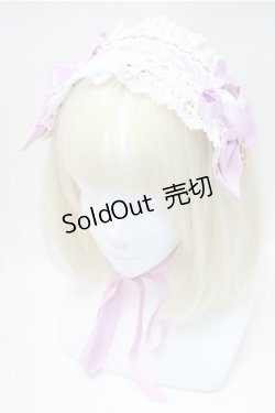 画像1: BABY,THE STARS SHINE BRIGHT / プリンセスドロップヘッドドレス  ラベンダー S-25-11-07-005-BA-AC-AS-ZS