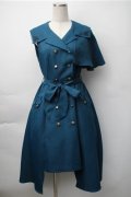 axes femme / トレンチアシメジャンスカ  ブルー S-25-11-07-042-AX-OP-HR-ZS