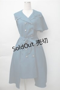 axes femme / トレンチアシメジャンスカ  ブルー S-25-11-07-042-AX-OP-HR-ZS