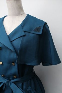 画像3: axes femme / トレンチアシメジャンスカ  ブルー S-25-11-07-042-AX-OP-HR-ZS