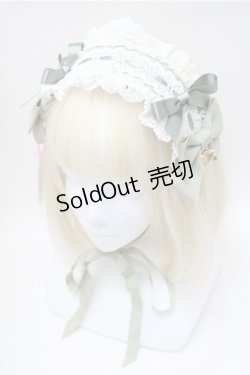 画像1: BABY,THE STARS SHINE BRIGHT / プリンセスドロップヘッドドレス  グリーン S-25-11-07-006-BA-AC-AS-ZS