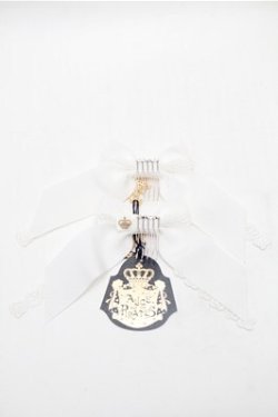 画像2: ALICE and the PIRATES / A/Pゆらゆらリボンコーム  白 S-25-11-07-001-PA-AC-AS-ZS