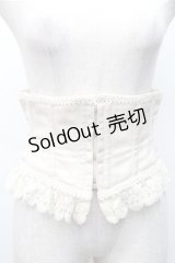 abilletage / レースプリントコルセット 4 オフ S-25-11-07-007-GO-TO-AS-ZS