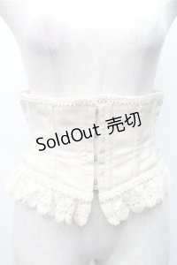 abilletage / レースプリントコルセット 4 オフ S-25-11-07-007-GO-TO-AS-ZS