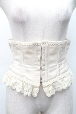 画像1: abilletage / レースプリントコルセット 4 オフ S-25-11-07-007-GO-TO-AS-ZS