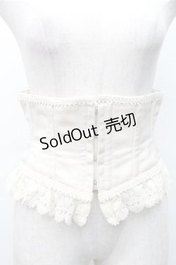 画像1: abilletage / レースプリントコルセット 4 オフ S-25-11-07-007-GO-TO-AS-ZS