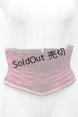 abilletage / ストライプコルセット  ワイン S-25-11-07-009-GO-TO-AS-ZS