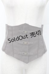 NO.S PROJECT / 「乙女」のためのコルセット L ブラウン S-25-11-07-010-LO-SK-AS-ZS