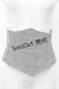 NO.S PROJECT / 「乙女」のためのコルセット L ブラウン S-25-11-07-010-LO-SK-AS-ZS