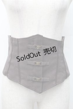 画像1: NO.S PROJECT / 「乙女」のためのコルセット L ブラウン S-25-11-07-010-LO-SK-AS-ZS