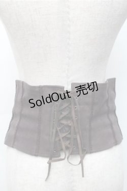 画像2: NO.S PROJECT / 「乙女」のためのコルセット L ブラウン S-25-11-07-010-LO-SK-AS-ZS