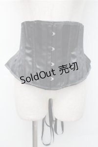 GOTH / コルセット  黒 S-25-11-07-012-GO-TO-AS-ZS