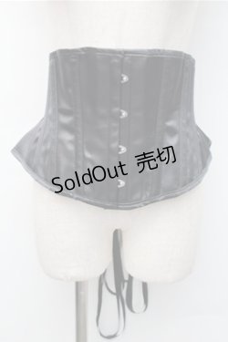 画像1: GOTH / コルセット  黒 S-25-11-07-012-GO-TO-AS-ZS