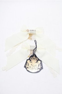 画像2: ALICE and the PIRATES / A/Pゆらゆらリボンコーム  オフ S-25-11-07-002-PA-AC-AS-ZS