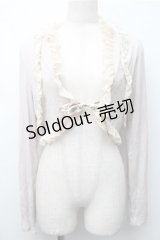 STEAM / カットボレロ  グレー S-25-11-07-017-HN-TO-AS-ZS