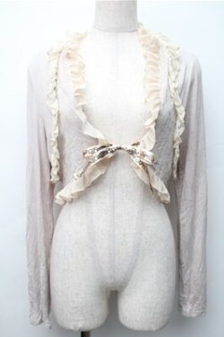 画像1: STEAM / カットボレロ  グレー S-25-11-07-017-HN-TO-AS-ZS