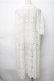 画像2: axes femme / ロング丈レースガウン  白 S-25-11-07-018-AX-TO-HR-ZS (2)