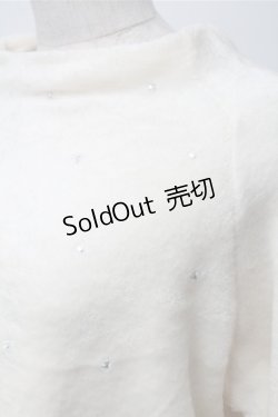 画像3: axes femme POETIQUE / ラインストーンファートップス  キナリ S-25-11-07-028-AX-BL-HR-ZS