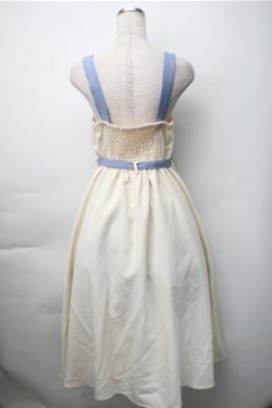 画像2: axes femme / リボンフラワー刺繍ジャンスカ  キナリ S-25-11-07-029-AX-OP-HR-ZS