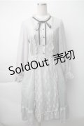 axes femme / イレヘムレースワンピース  グレー S-25-11-07-030-AX-OP-HR-ZS