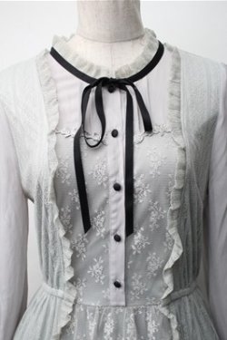 画像3: axes femme / イレヘムレースワンピース  グレー S-25-11-07-030-AX-OP-HR-ZS