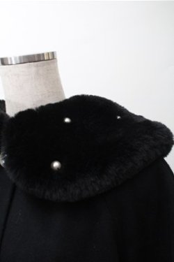 画像3: Angelic Pretty / Dollyケープコート  黒 S-25-11-09-031-AP-CO-HR-ZS